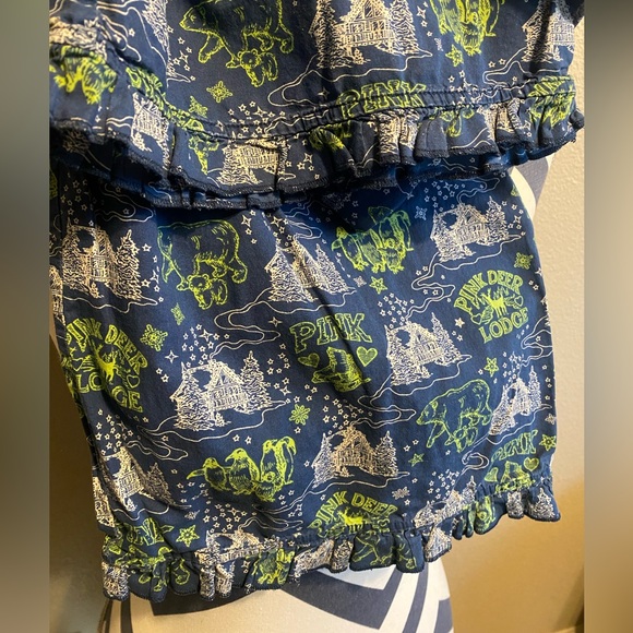 Victoria’s Secret PINK “deer lodge” pajamas - Picture 5 of 8